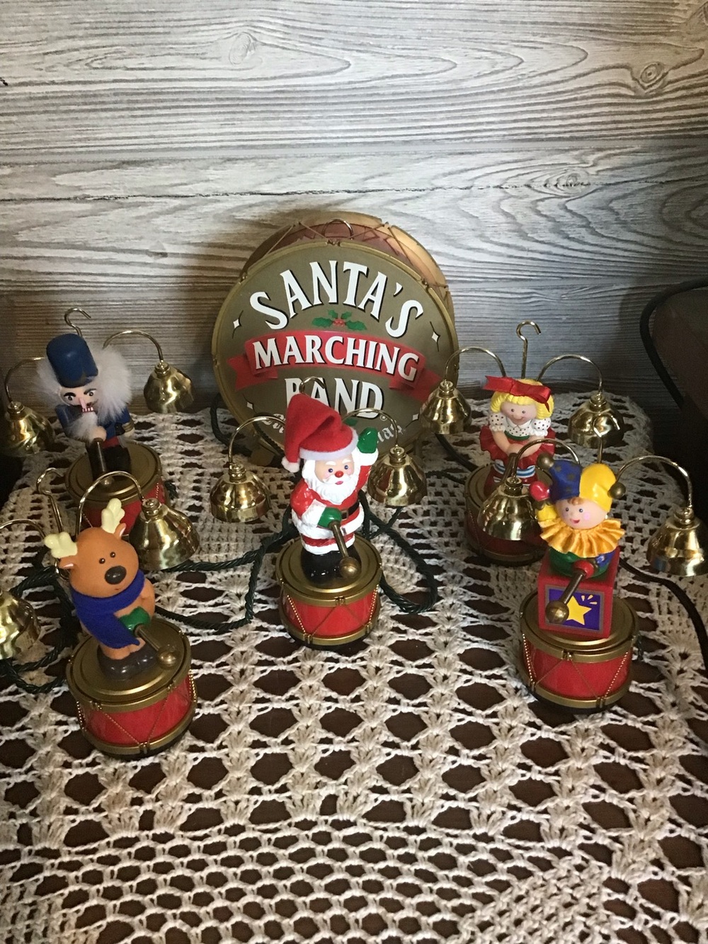 Santa's Marching Band Musical Bell Set -